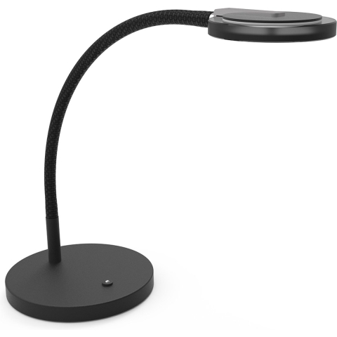 Steinhauer tafellamp Turound - zwart - metaal - 3374ZW