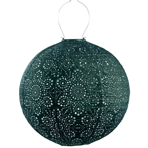 Round dia. 40 cm Fiore groen lampion - Lumiz