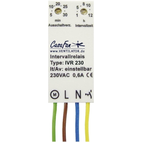 CasaFan IVR 230 Timermodule Wit