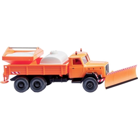 Wiking 064609 H0 Vrachtwagen Magirus Pritzen vrachtwagen gemeentelijke winterdienst
