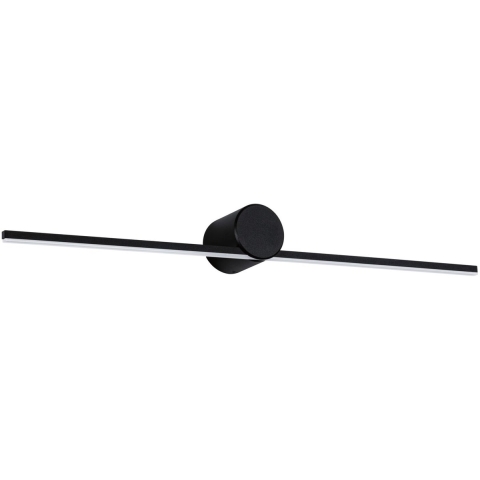 Paulmann Sava 75411 LED-spiegellamp 5 W Warmwit Zwart (mat)