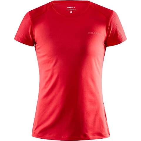 Craft 1908767 Adv Essence Ss Slim Tee Wmn - Bright Red - XL