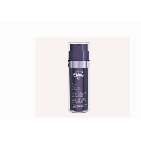 Louis Widmer Proderm Tweefasig Serum Olie-In-Serum (zonder Parfum) | 35 ml