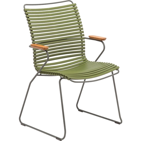 Houe Click Tall Tuinstoel Olive Green
