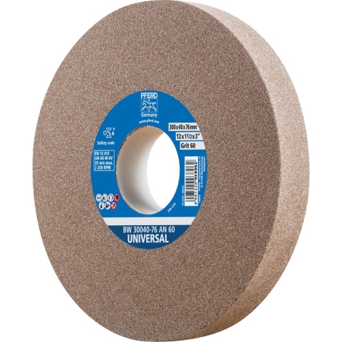 PFERD 39009722 Schuurblokschijf Diameter 300 mm Boordiameter 76.2 mm RVS, Gietijzer, Staal 1 stuk(s)