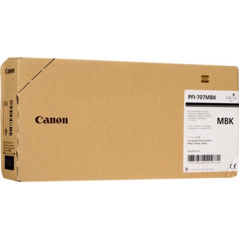 Canon Inktcartridge PFI-707MBK Origineel Matzwart 9820B001
