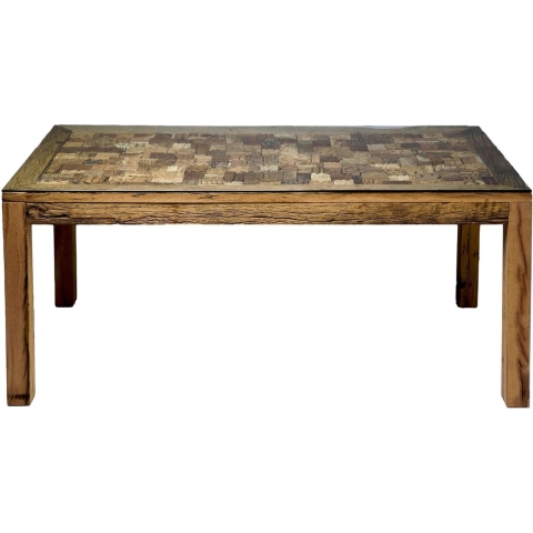 Kare Design Memory Eettafel - 160 X 80 Cm - Gerecycled Hout