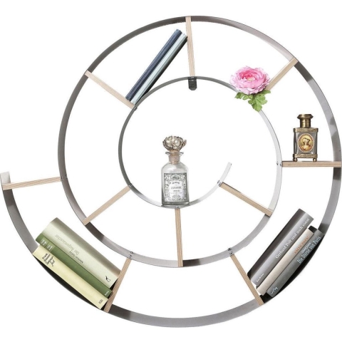 Kare Wandkast Snail Zilver