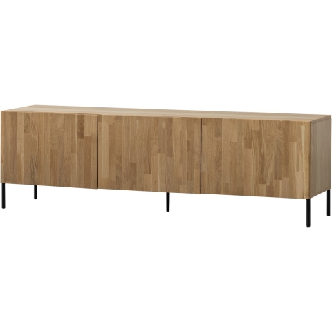 WOOOD Bono Gravure TV Meubel - Eiken - Naturel - 56x180x46