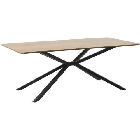 Giga Living - Eettafel Eiken - 160x90x75cm - Kruispoot - Cesura