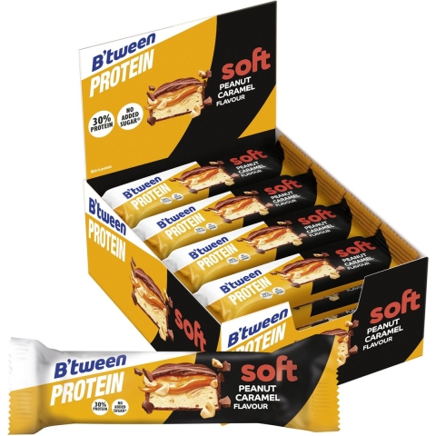 12x Hero B'tween Proteinreep Soft Peanut Caramel 45 gr