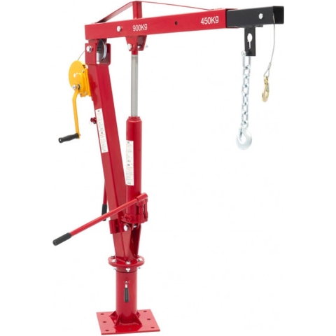HBM aanhangwagenkraan 900 Kg