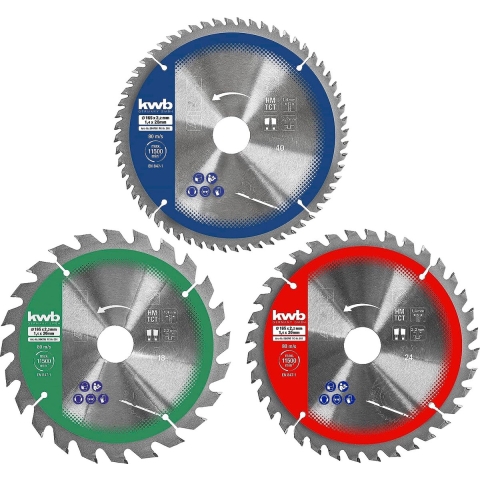 kwb 584795 Cirkelzaagbladset 165 x 16 mm 1 stuk(s)