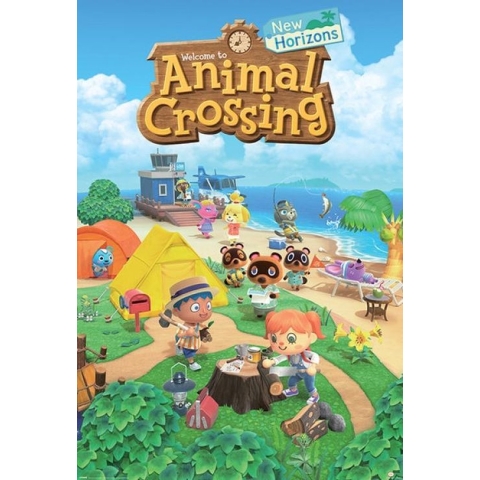 Canvas - Animal Crossing Island Life (60cm x 80cm)