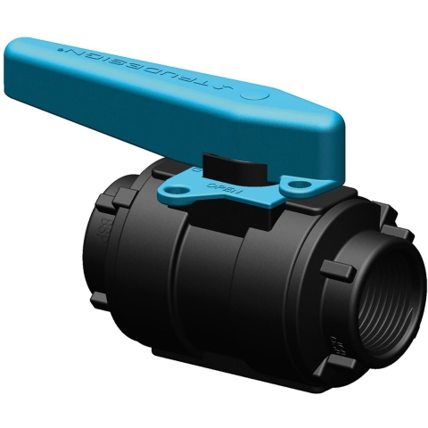 TruDesign Kogelkraan 32 mm (1 1/4 inch) BSP schroefdraad kunststof