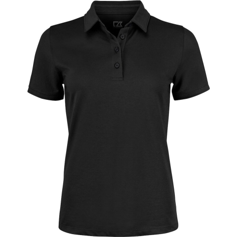Cutter & Buck 354431 Oceanside Stretch Polo Dames - Zwart - M
