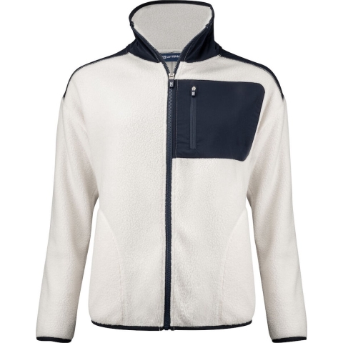 Cutter & Buck 351471 Cascade Sherpa Fleece Dames - Schelpwit - M