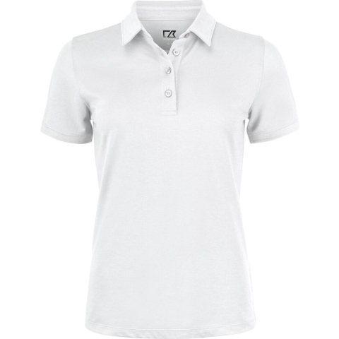 Cutter & Buck 354431 Oceanside Stretch Polo Dames - Wit - S