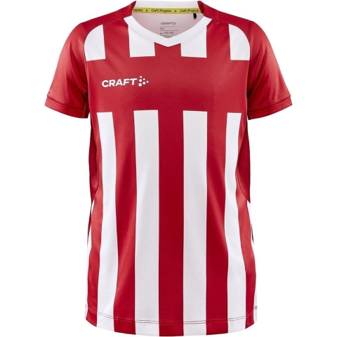 Craft 1910177 Progress 2.0 Stripe Jr - Bright Red/White - 134/140