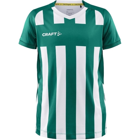 Craft 1910177 Progress 2.0 Stripe Jr - Team Green/White - 158/164