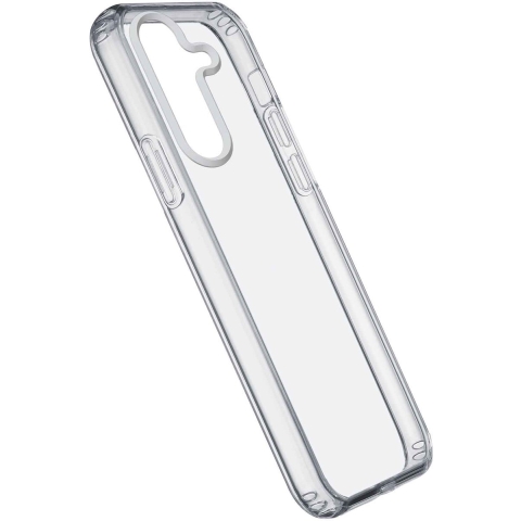 Cellularline Clear Duo Telefoonhoesje Voor Samsung S24 Fe Transparant