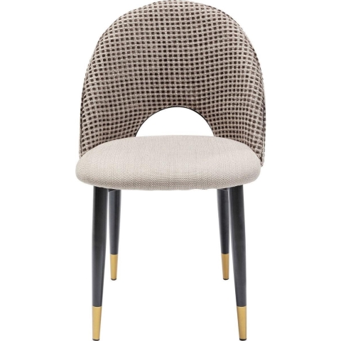 Kare Design Hudson Stoel - Set Van 2 - Stof Beige