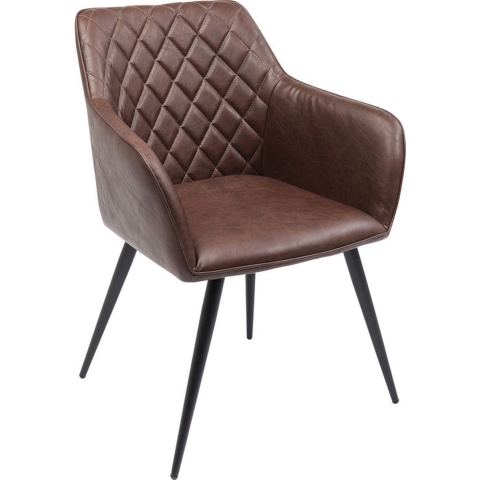 Kare Design Eetkamerstoel San Remo Armsteun
