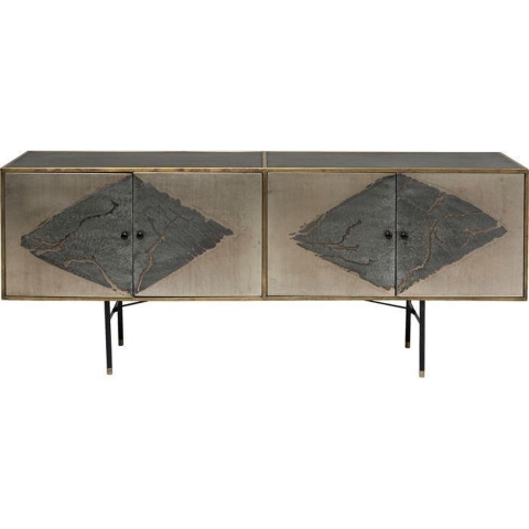 Kare Design Mancha Dressoir - B183 X D42 X H77 Cm - Metaal
