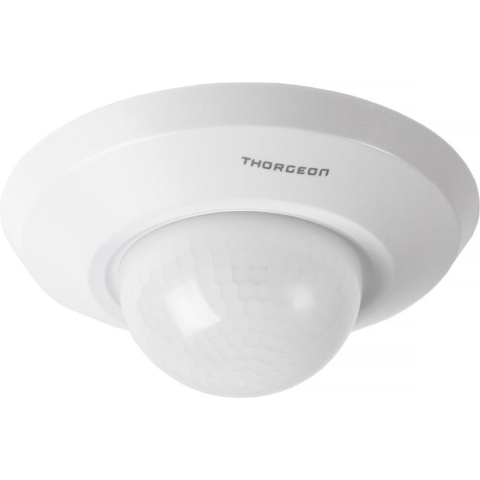 Enzo Aanwezigheidsmelder IR in/opbouw plafond | 360 graden IP44 wit - 3900552
