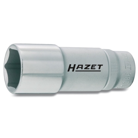 HAZET Dopsleutel 880LG-20 · 3/8 inch (10 mm) vierkant hol · Buiten-zeskant-tractieprofiel · SW 20 mm