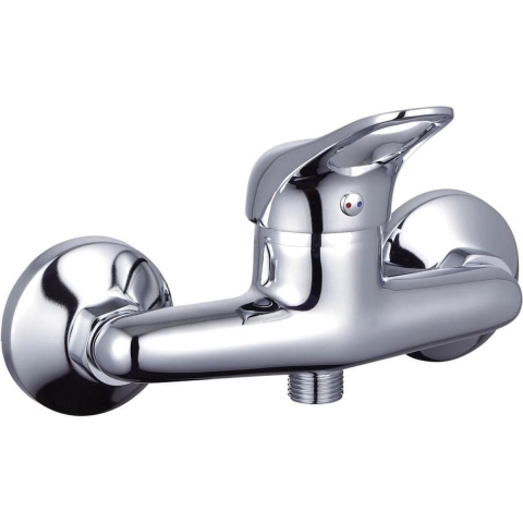 Schutte PORTO ééngreepsmengkraan douche | chroom
 - 77440 77440