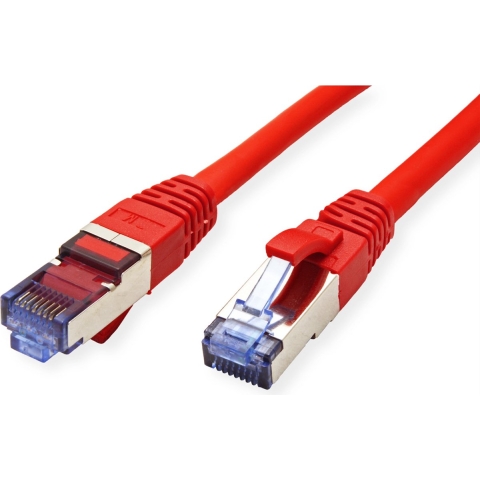 VALUE Patchkabel Kat.6A (Class EA) S/FTP (PiMF), LSOH, rood, 20 m