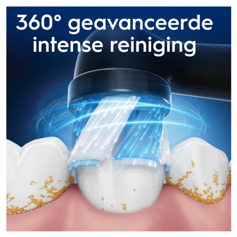 Oral-B Opzetborstels iO Ultimate Clean Zwart 6 stuks