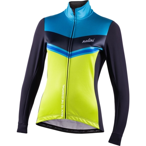 NALINI Dameswinterjack Asfalto dames thermofietsjack, Maat S, Fiets jack,