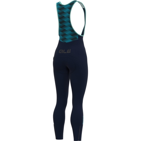 ALÉ Lange dameskoersbroek K-Atmo 2.0 lange dames broek met bretels, Maat L,