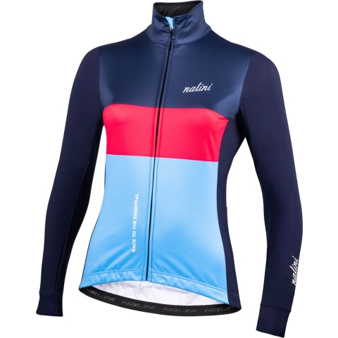 NALINI Dames Winterjas Nieuw Asfalto dames thermofietsjack, Maat XL, MTB jack,