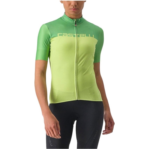 CASTELLI Damesshirt Velocissima damesfietsshirt, Maat M, Wielershirt,