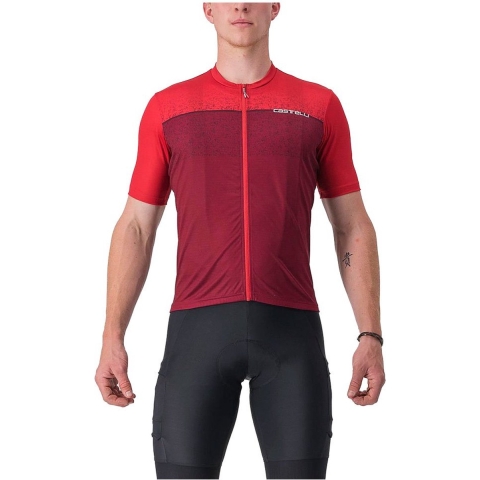 CASTELLI Shirt met korte mouwen Unlimited Entrata fietsshirt met korte mouwen,