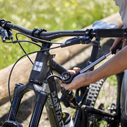 TOPEAK Mini demperpomp Pocket Shot DXG minipomp, Fietspomp, Fietsaccessoires