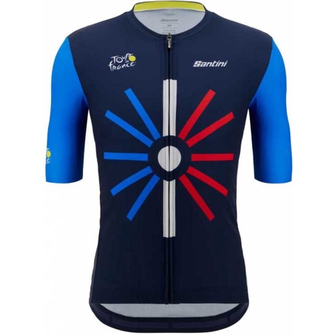 Tour de France Shirt met korte mouwen Trionfo 2023 fietsshirt met korte mouwen,