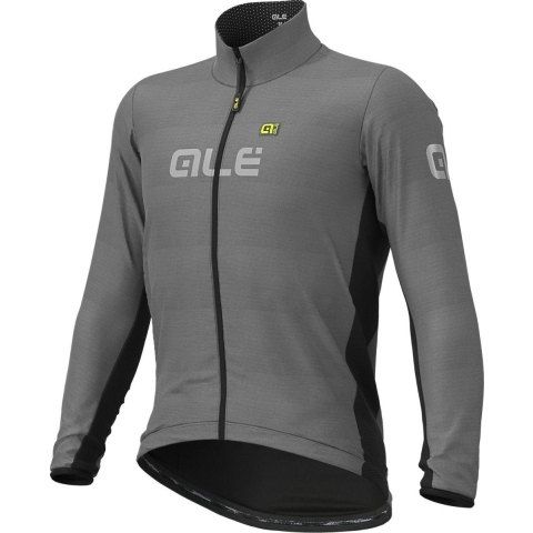ALÉ Windjack Black Reflective, voor heren, Maat 2XL, Fietsjas, Fietskleding