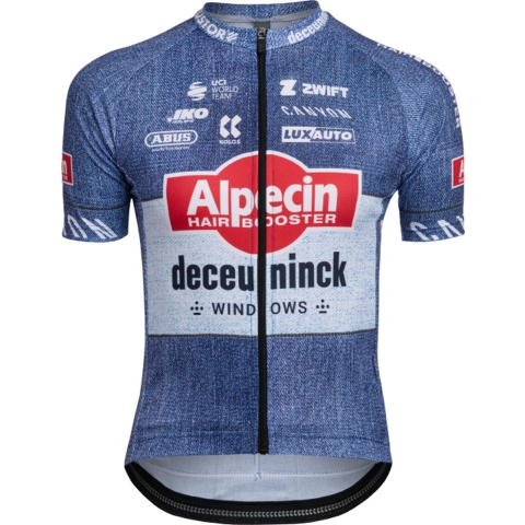 ALPECIN-DECEUNINCK Kindershirt 2024 kinderfietsshirt, Maat M