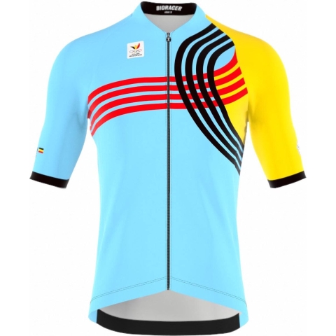 BELGISCHE NATIONALE PLOEG Shirt met korte mouwen Olympic Edt. 2024 fietsshirt