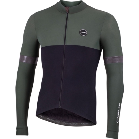 NALINI Warme Wikkeltrui met lange mouwen fietsshirt met lange mouwen, voor
