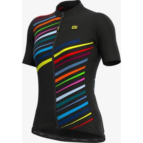 ALÉ Damesshirt Flash damesfietsshirt, Maat M, Wielershirt, Fietskleding
