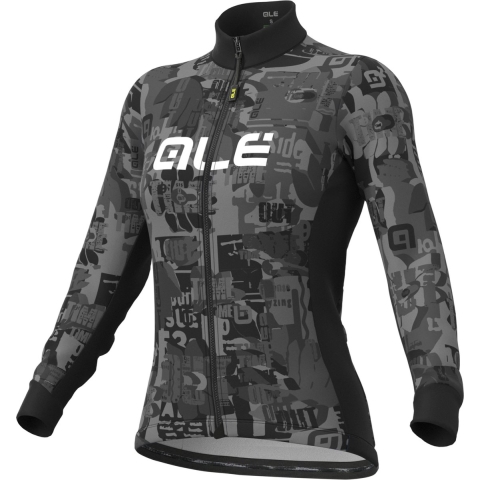 ALÉ Damesshirt met lange mouwen Break damesfietsshirt met lange mouwen, Maat M,