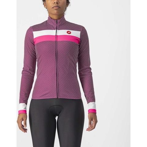 CASTELLI Damesshirt met lange mouwen Volare damesfietsshirt met lange mouwen,
