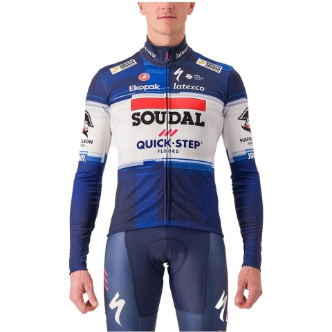 SOUDAL QUICK-STEP Shirt met lange mouwen 2023 fietsshirt met lange mouwen, voor