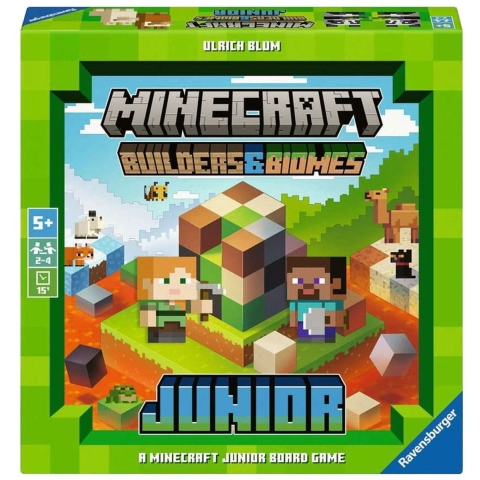 Ravensburger Minecraft Junior Game Builders And Biome Bordspel