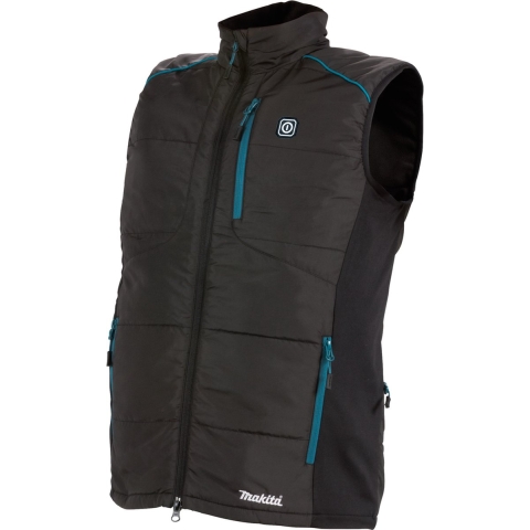 Makita CV102DZ2XL Verwarmd vest XXL | Zonder accu&apos;s en lader | Inclusief jasadapter | In doos CV102DZ2XL